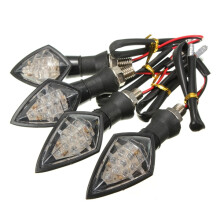 Neue 4er-Set Universelle Motorrad Amber 10LEDs Blinker Licht Anzeige