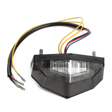 Neue LED-Lauf-Stopp-Brems-Kennzeichen-Rücklicht-Motorrad-Rauchlampe