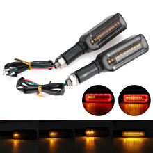 Neue 2 Stück 12 V Motorrad LED Blinker Fließendes Wasser DRL Lichter Blinklicht