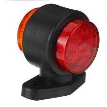Nieuwe 10V-30V LED Zijmarkeringslamp Omrande Indicatoren Rubbers Led Lichten Trailer Vrachtwagen