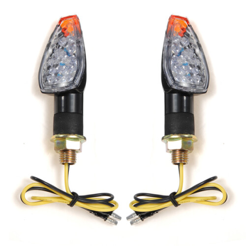 Neue Motorrad 14-LED Blinker Lichter Amber 1