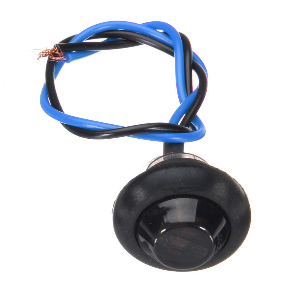 8Pcs 12V-24V Led Clearance Side Marker Indicators Lights Lamp Lorry Truck Boat Trailer Bus Blue/Light 762179040927