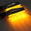 Neue 4er-Pack Motorrad LED Blinker Amber Licht 7