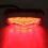 Neue Motorrad 10LEDs Kennzeichenblinker Rücklicht Bremslichter 10