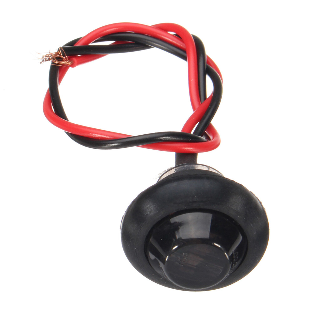 8Pcs 12V-24V Led Clearance Side Marker Indicators Lights Lamp Lorry Truck Boat Trailer Bus Red/Light 762179040941