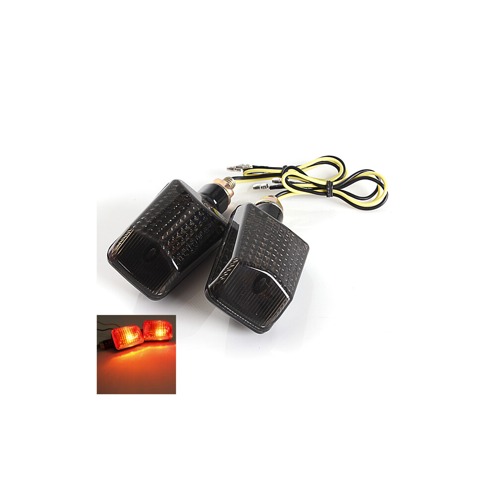 Motorcycle Motor Bike Turn Signal Indicators Lamp Light/Amber 762179042518