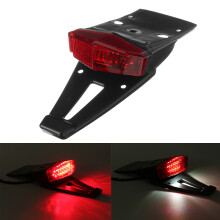 Neue 12 V Motorrad integrierte LED Rückfender Bremslicht Stop Motorcross Rücklicht Rot