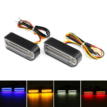 Neue 12 V Motorrad fließende LED-Blinker Wasserlaufanzeiger Lichter Universal