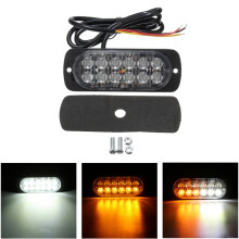 Neue 12 V-24 V 36 W 12 LED Wiederherstellungs-Stroboskop Grill Pannenblinklicht Warnlampe Indikatorlampe
