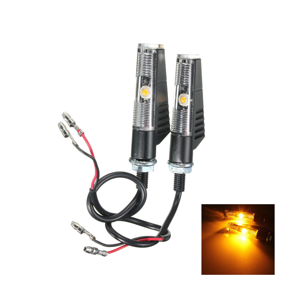 12V Motorcycle Led Turn Signal Lights Indicator Blinker Universal Retro 762179047520