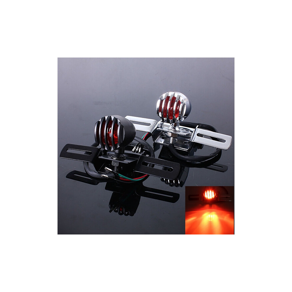 Motorcycle Rear Brake Tail Bracket For Harley Chopper Bobber Light 762179054085