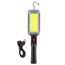 Neue COB-LED-Arbeitsleuchte Magnetische Campinglampe Wiederaufladbare Taschenlampe mit Haken