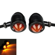 Neue Motorrad-Blinker-Bullet-Amber-Lichtanzeige für Harley