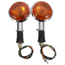 Neue Amber-Blinkanzeige-Signallichter Blinkerlinse für Yamaha Virago XV1100 1985–1999