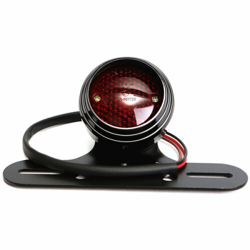 New 12V 0.5W Motorcycle Scooter License Plate Tail Light 2