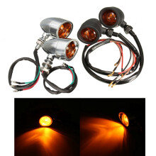 Neue Paar Blinkerlichter für Harley Cruiser Chopper Honda/Suzuki/Kawasaki/Yamaha