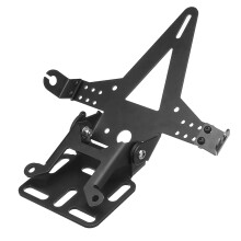 Nieuwe Motorfiets Achterlichtbeugel Voor Crossmotor Kentekenplaat Metalen Beugel Verstelbaar