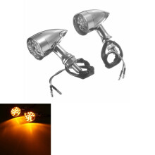 Neue Mini Bullet Blinker für Harley Softail Sportster Chopper Bobber