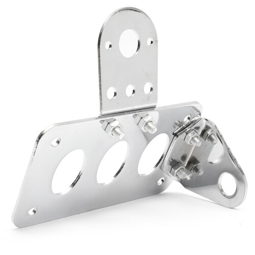 New Taillight SidE-mount Bracket Motorcycle License Plate For Harley Chopper 2