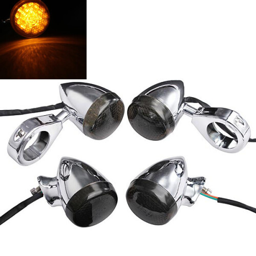 Neue Smoke 41 mm Front- und Rück-Motorrad-LED-Blinker