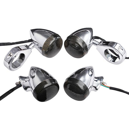 Neue Smoke 41 mm Front- und Rück-Motorrad-LED-Blinker 1