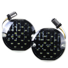 Neue 12 V LED-Motorrad-Blinklichter Lampe 1157 für Harley Flstc Flhtc Flstn Flhtk Flht Fltr Flhr Flhrc