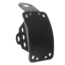 Nieuwe Verticale Zijmontage Achterlicht Kentekenplaatbeugel Voor Harley Chopper Zwart