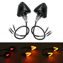 Neue 12 V Motorrad Blinker Lichtanzeige Universal Amber Lampe