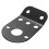 New 12V SidE-mount License Plate Frame Bracket Tail Light for Harley 9