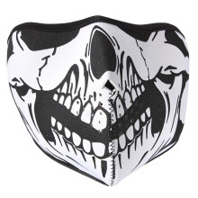 Nuova maschera per il viso Skull per motociclette, ciclismo, sci e snowboard