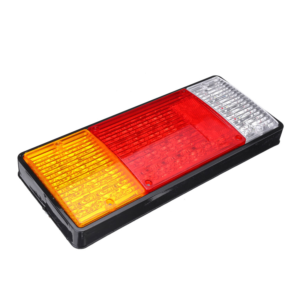 New 2 Pair Led Trailer Tail Stop Brake Reverse Indicator Lamp Truck Ute Caravan Boat Light 762179093992