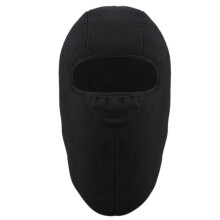 Nieuwe Winter Motorfiets Rijdende Volledige Gezichtsmasker Fleece Gevoerd Winddicht Nekbeschermer Warme Hoed