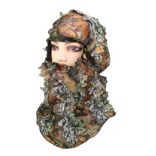 Nieuwe 3D Volledige Gezichtsmasker Volwassen Camouflage Jacht Sjaal Muts Balaclava Winter Hoed Kap