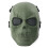 Tactical Airsoft Full Face Protective Skull Mask Paintball CS War Game 2