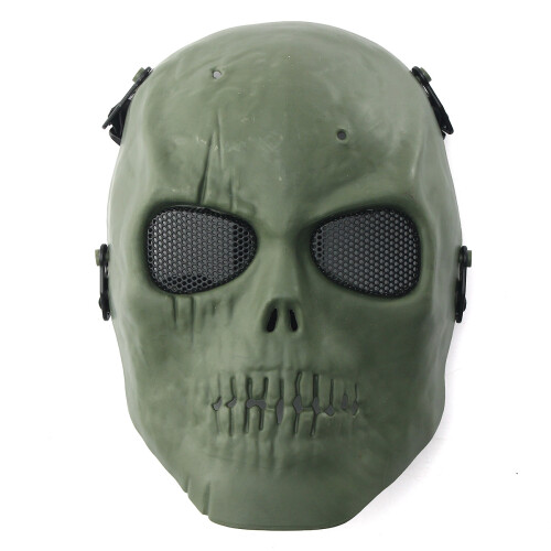 Tactical Airsoft Full Face Protective Skull Mask Paintball CS War Game 1
