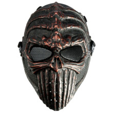 Neue taktische militärische Schädel-Skelett-Vollmaske für Halloween-Kostümparty-Masken