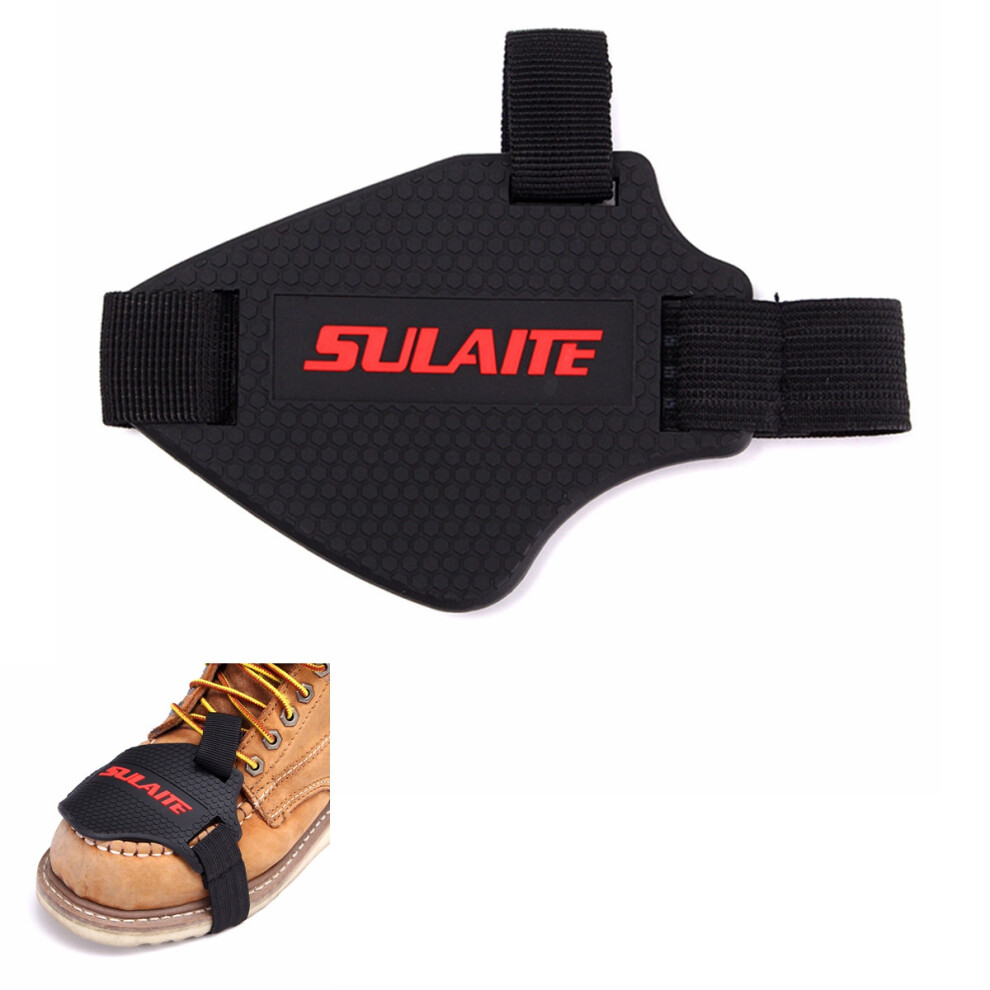 Motorcycle Shifter Shift Guard Boot Shoes Cover Protector Protective Gear Black 762179028758