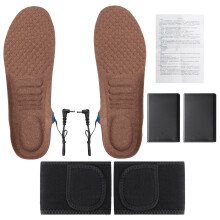 Neue elektrisch beheizte Schuhsohle Socken Fußheizer USB-Batterie Wärme Fußwärmer Pad