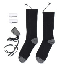 Neue batteriebetriebene beheizte Socken für Füße elektrischer Heizschuh für Winterjagd