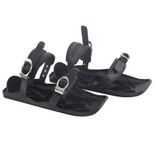 New Mini Ski Skates For The Short Snowblades Adjustable Bindings Portable Skiing Snow Boots