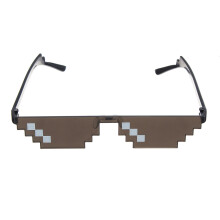 Neue Einzelreihe-Pixel-Brillen Fotografie-Tools Coole Pose-Goggles