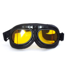 Nieuwe Hoekige Retro Vintage Motorhelm Bril Goggles Rijglazen Winddicht Waterdicht