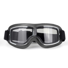 Nieuwe Motocross Goggles Helm Piloot Scooter Retro Motorfiets Buiten Vuilfiets Rijden Vintage Zonnebrillen Glaswerk