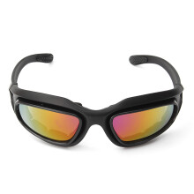 Nieuwe Mannen Vrouwen UV400 Zonnebril Motorfiets Rijglazen Goggles Sport Rijden Met 4 Lenzen