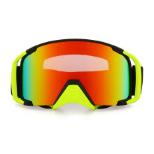 Neue Motorradrennsport Anti-Beschlag-Goggles Dual-Linse Outdoor Snowboard Ski Matt Schwarz Rahmen