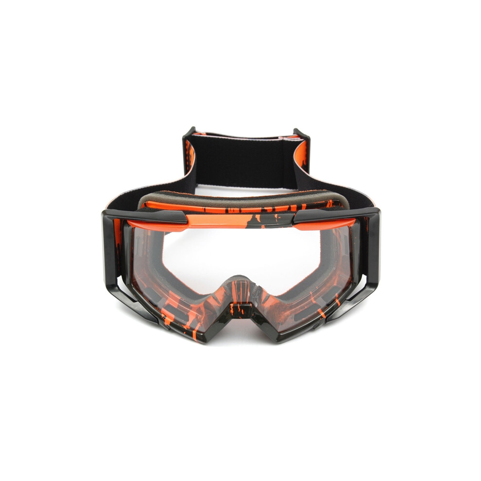 New Motocross Helmet Clear Goggles Racing Windproof Eyewear For Motorcycle Off Road Atv Quad Dirt Bike 762179065227