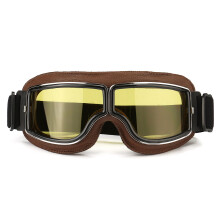 Nieuwe Motorfiets Vliegende Scooter ATV Goggles Helm Bril Winddicht Koffie Frame