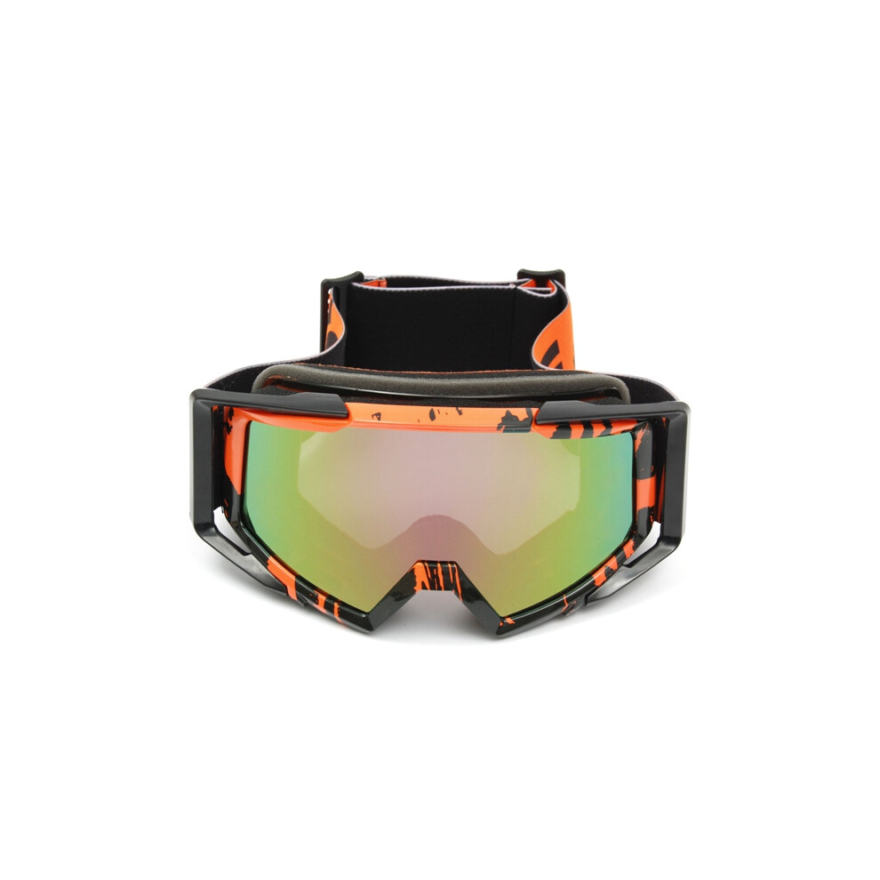 New Motocross Helmet Goggles Racing Anti-Uv Eyewear For Motorcycle Off Road Atv Quad Dirt Bike 762179065944
