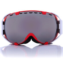 Neue Motorrad sphärische Anti-Beschlag UV Dual-Linsen graue Snowboard Ski-Goggles Brille Unisex