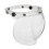 Maschera facciale con visiera trasparente e base per casco aperto vintage Bubble Shield 4
